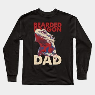 Bearded Dragon Dad Long Sleeve T-Shirt